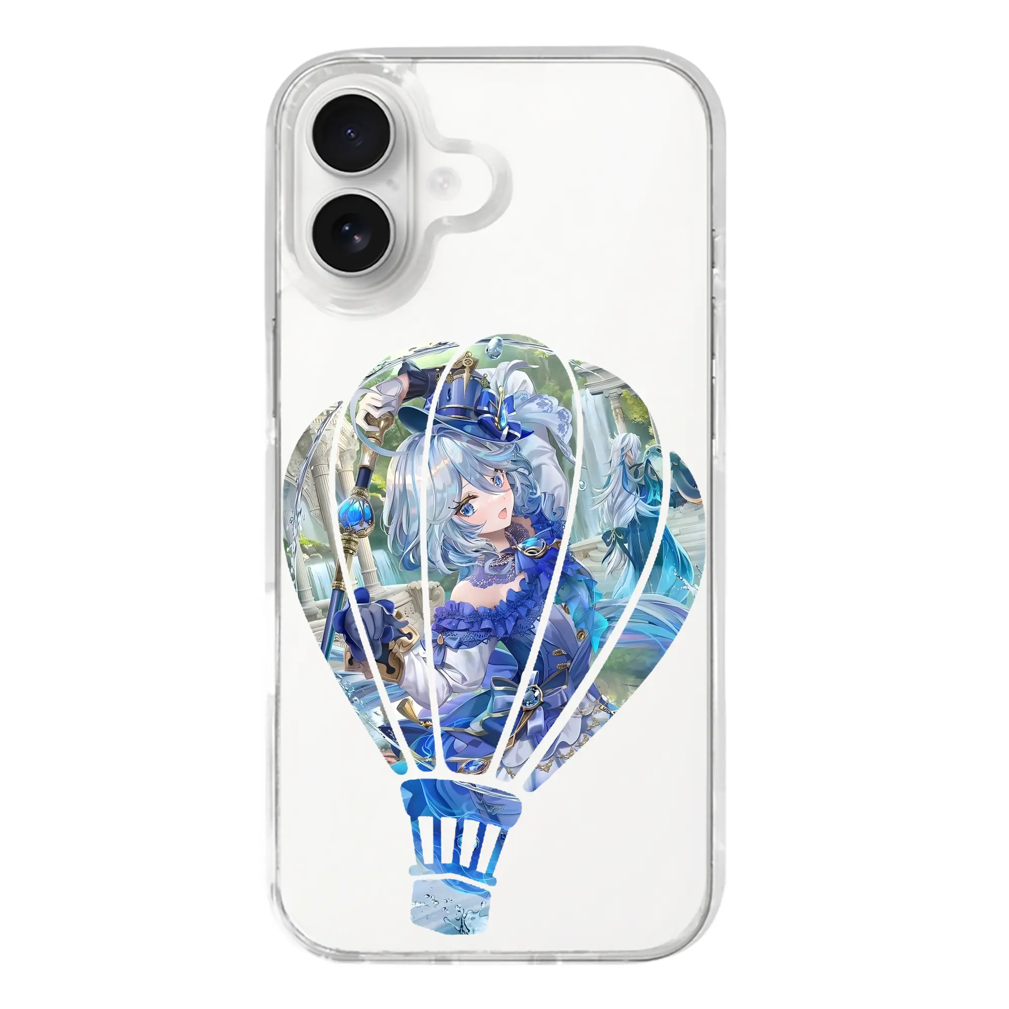 原 神 グッズ フリーナ - iPhone 17シリーズ 透明スマホケース – 薄型・耐衝撃・精密フィット保護カバー